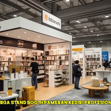 harga stand booth pameran kediri profesional